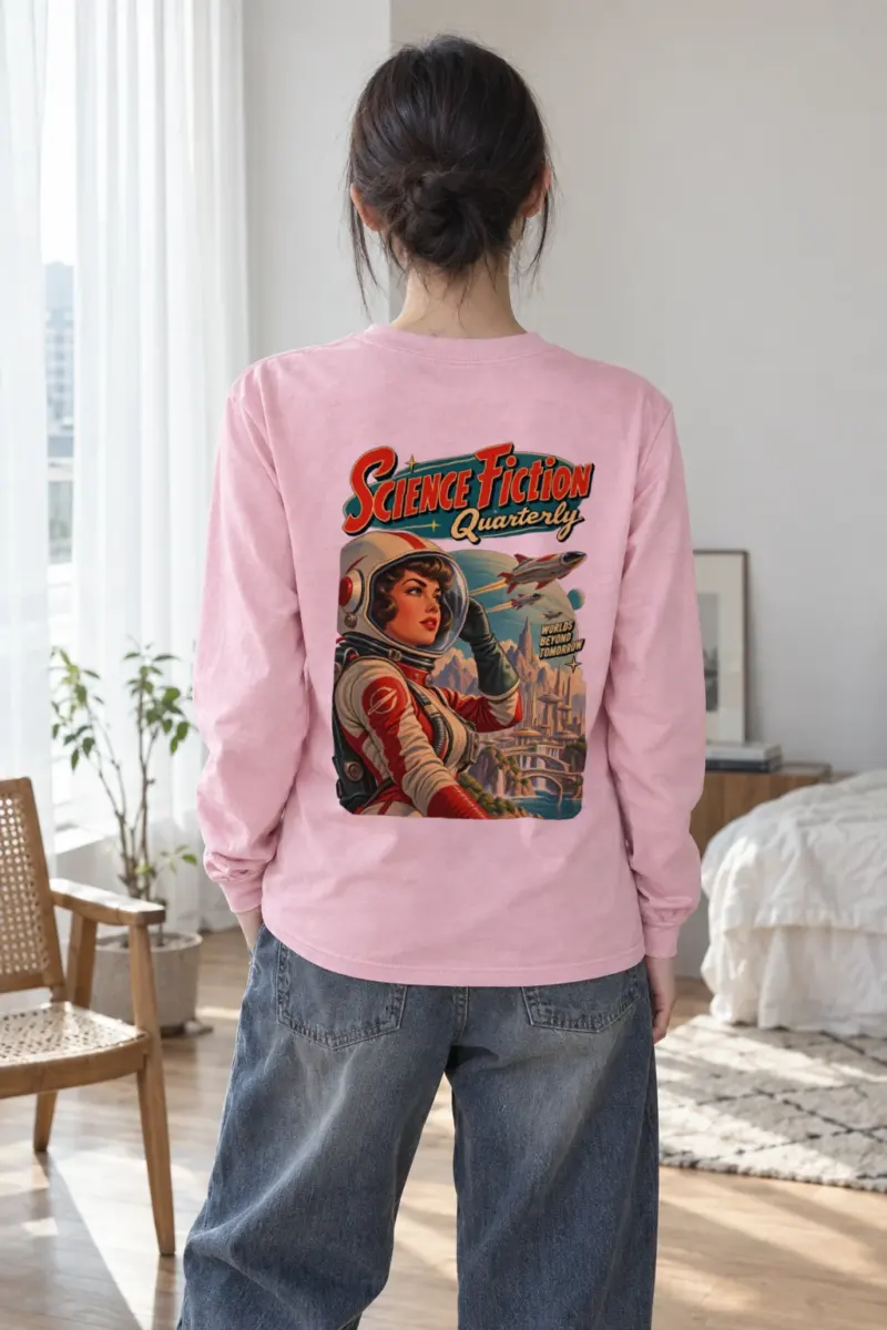 "Worlds Beyond Tomorrow" Unisex Longsleeve T-shirt
