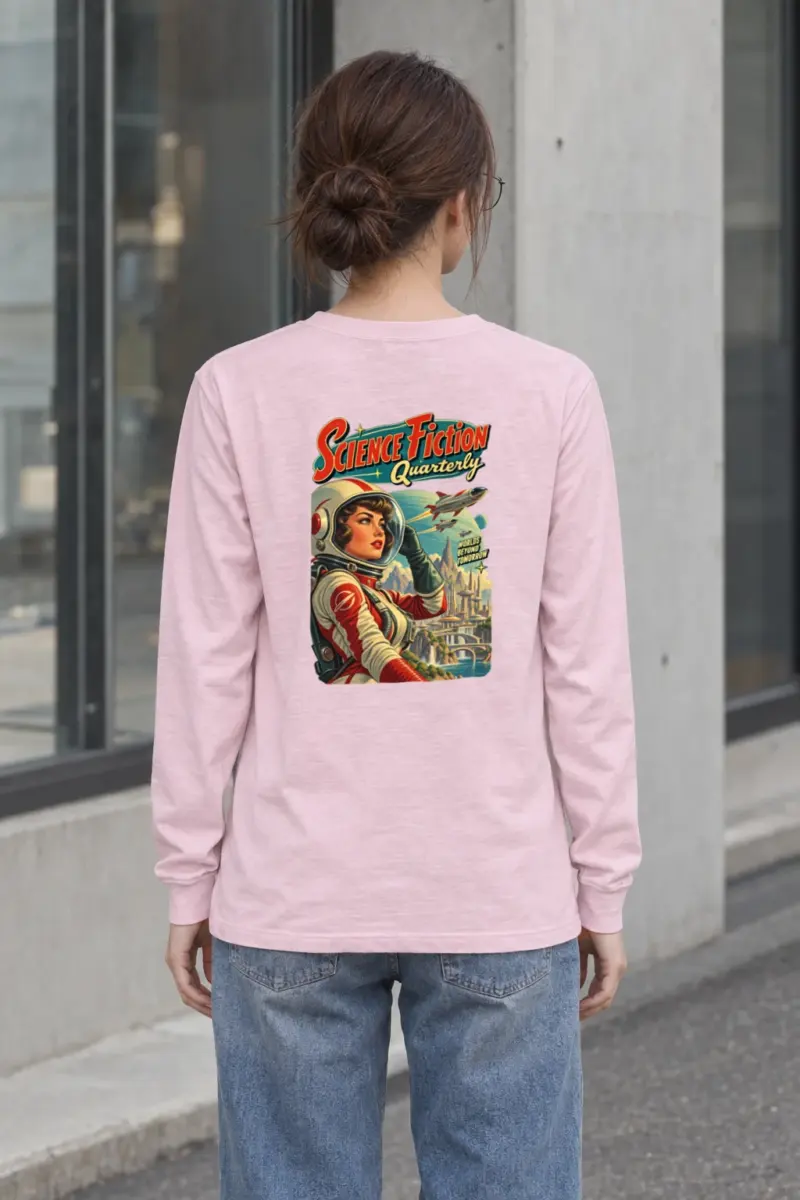 "Worlds Beyond Tomorrow" Unisex Longsleeve T-shirt
