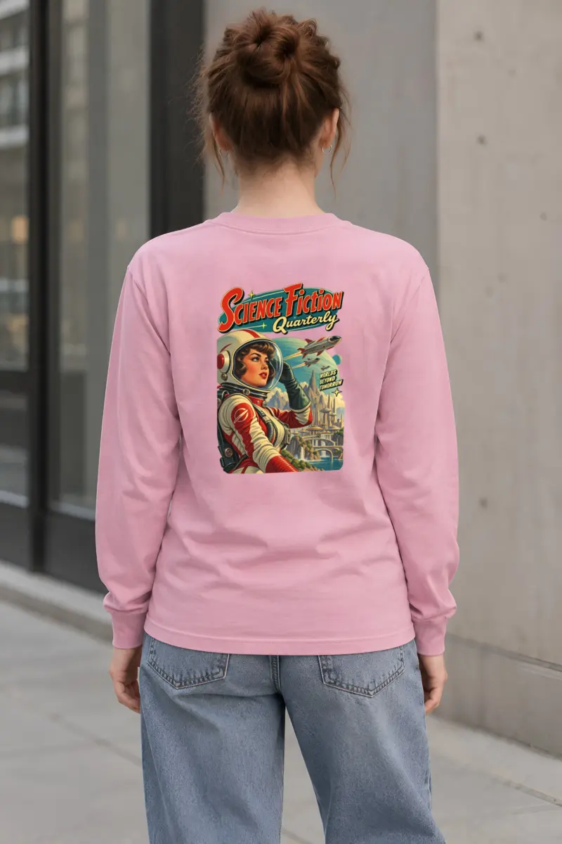 "Worlds Beyond Tomorrow" Unisex Longsleeve T-shirt