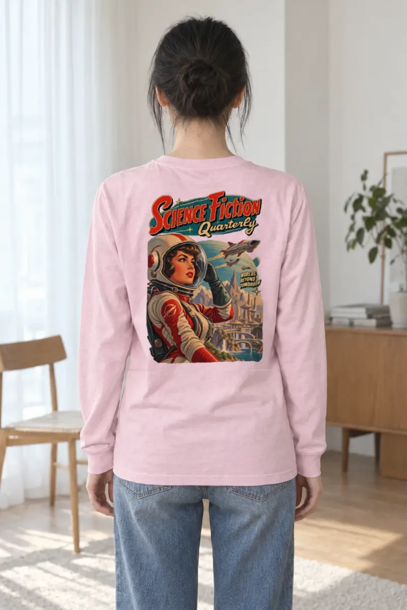 "Worlds Beyond Tomorrow" Unisex Longsleeve T-shirt