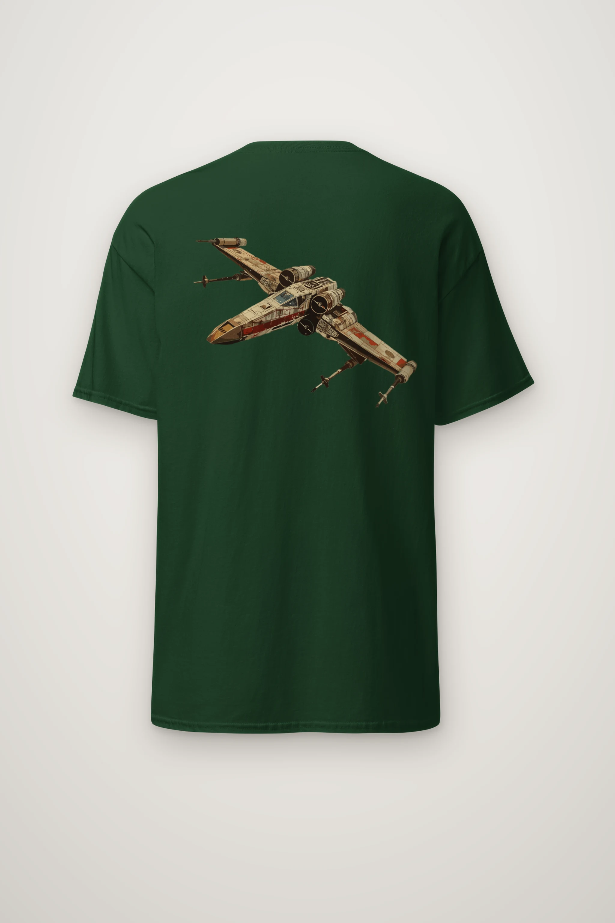 "X-Wing Technical Study" Heavyweight Unisex Crewneck T-shirt