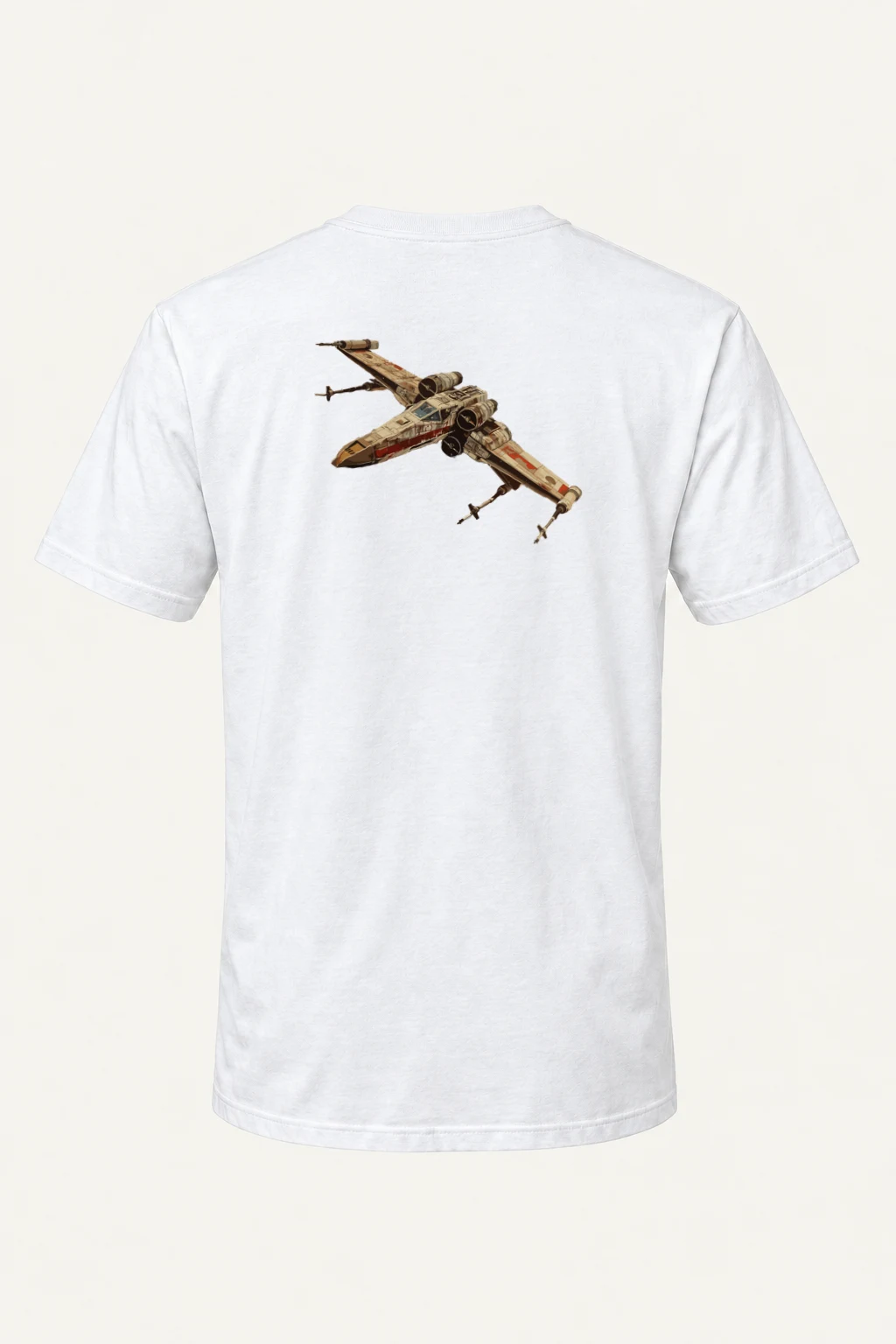 "X-Wing Technical Study" Heavyweight Unisex Crewneck T-shirt | Gildan 5000