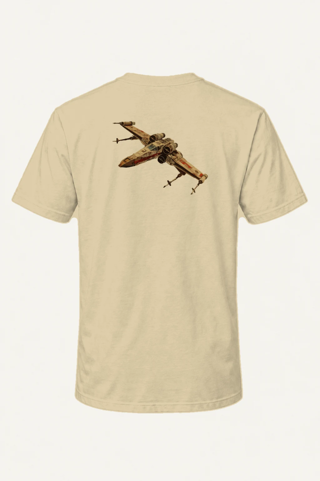 "X-Wing Technical Study" Heavyweight Unisex Crewneck T-shirt | Gildan 5000