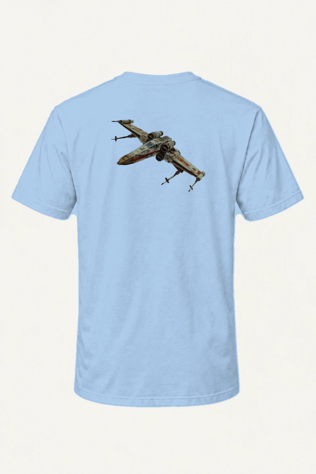 "X-Wing Technical Study" Heavyweight Unisex Crewneck T-shirt | Gildan 5000