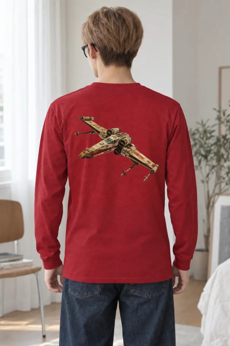 "X-Wing Technical Study" Unisex Longsleeve T-shirt