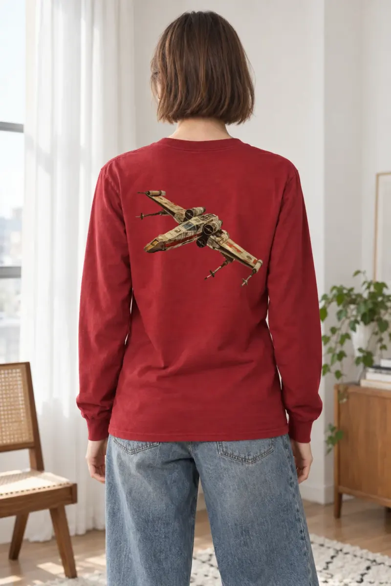 "X-Wing Technical Study" Unisex Longsleeve T-shirt