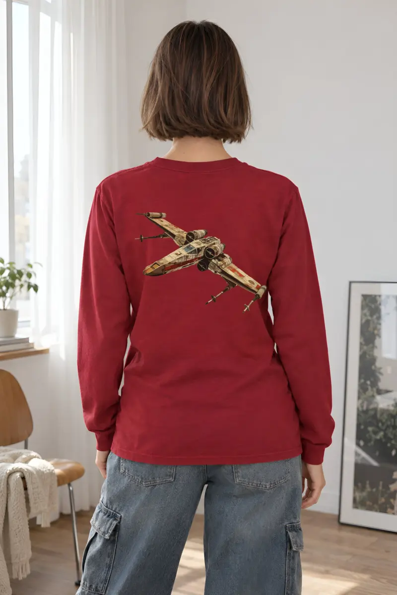 "X-Wing Technical Study" Unisex Longsleeve T-shirt