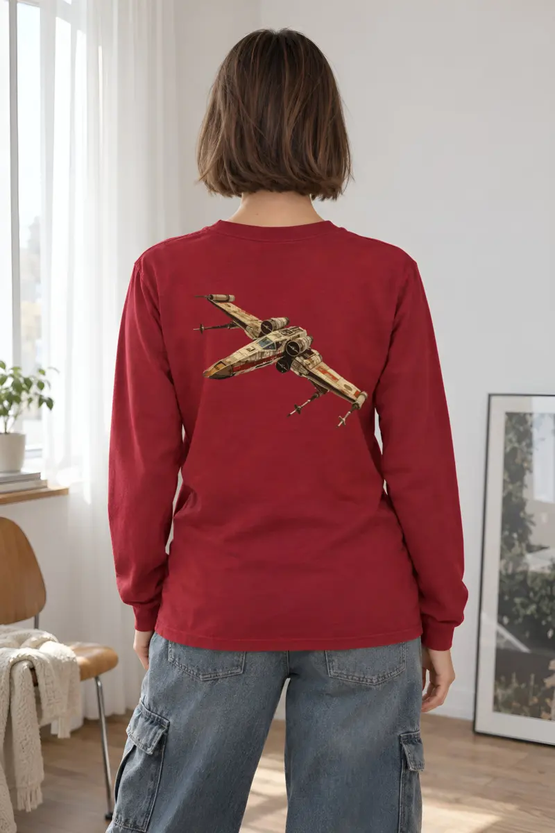 "X-Wing Technical Study" Unisex Longsleeve T-shirt