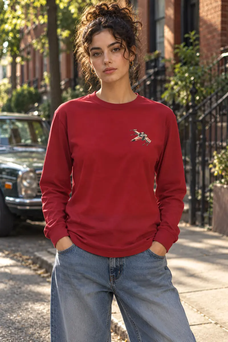 "X-Wing Technical Study" Unisex Longsleeve T-shirt
