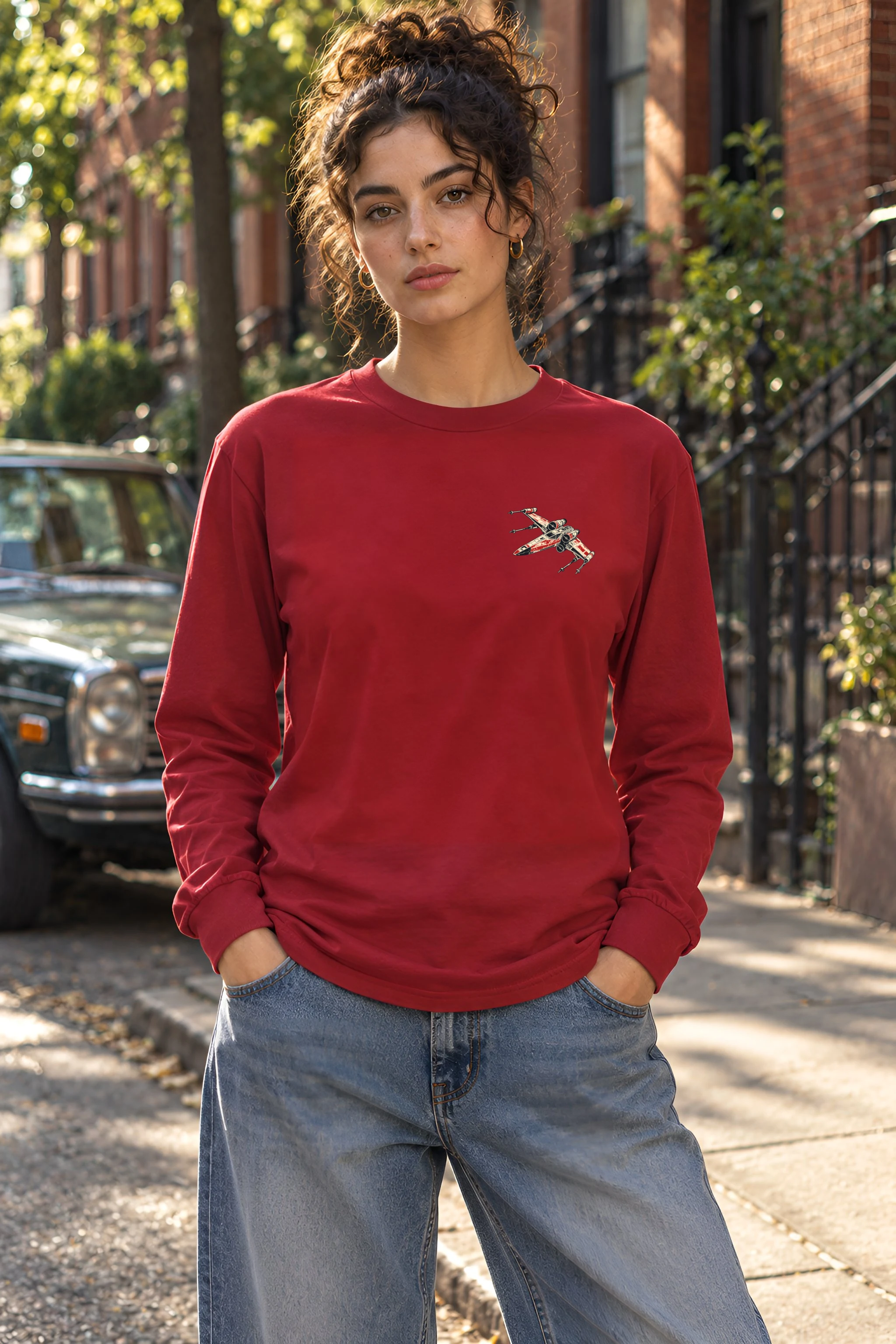 "X-Wing Technical Study" Unisex Longsleeve T-shirt