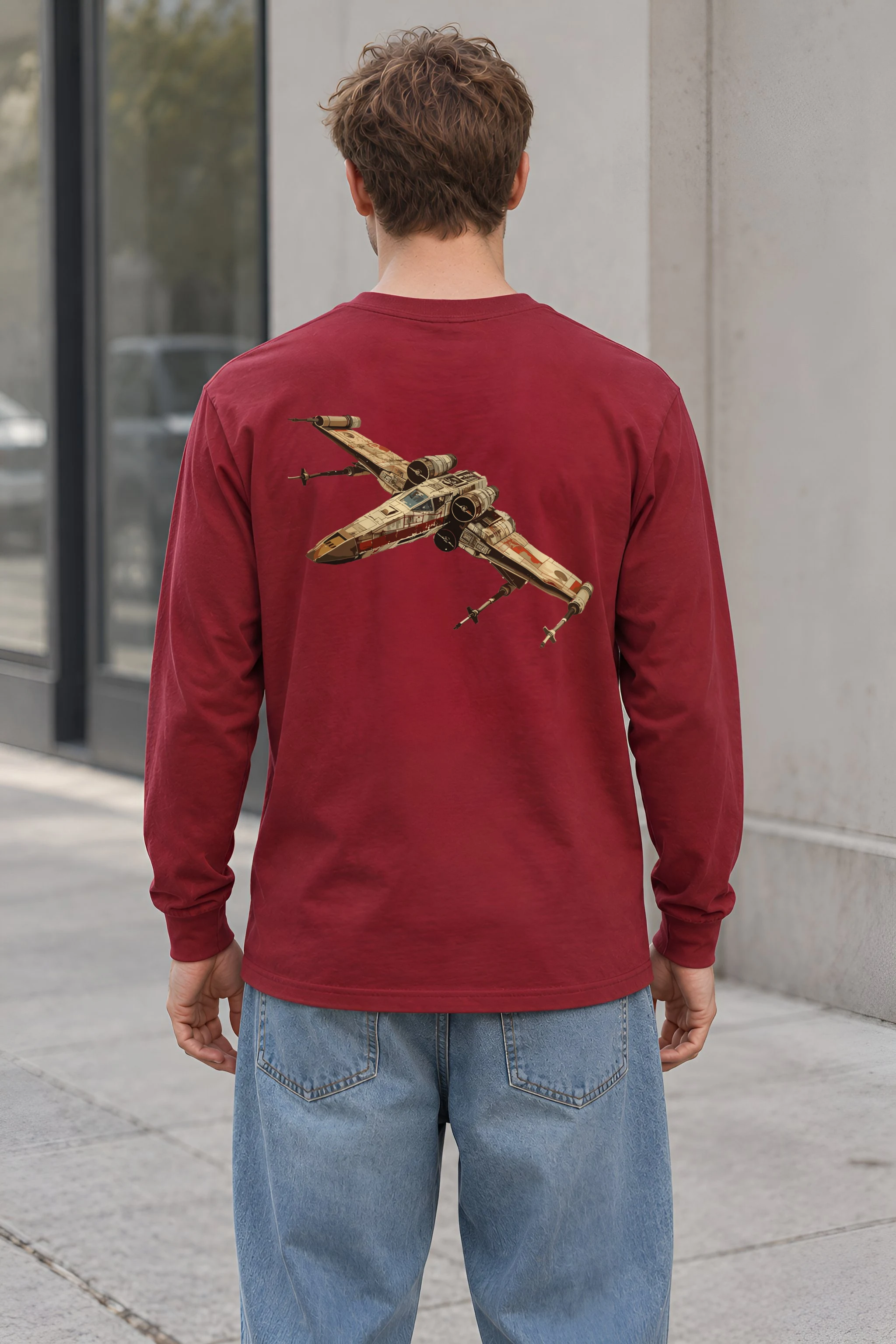 "X-Wing Technical Study" Unisex Longsleeve T-shirt