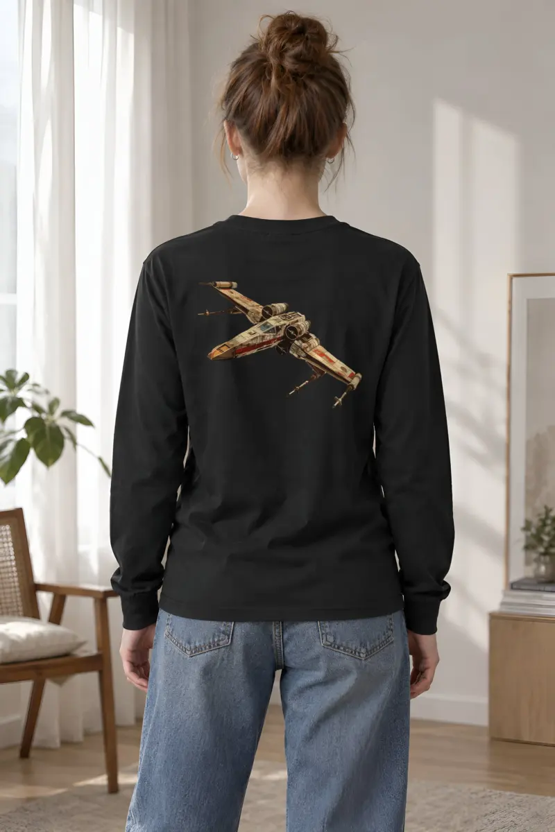 "X-Wing Technical Study" Unisex Longsleeve T-shirt