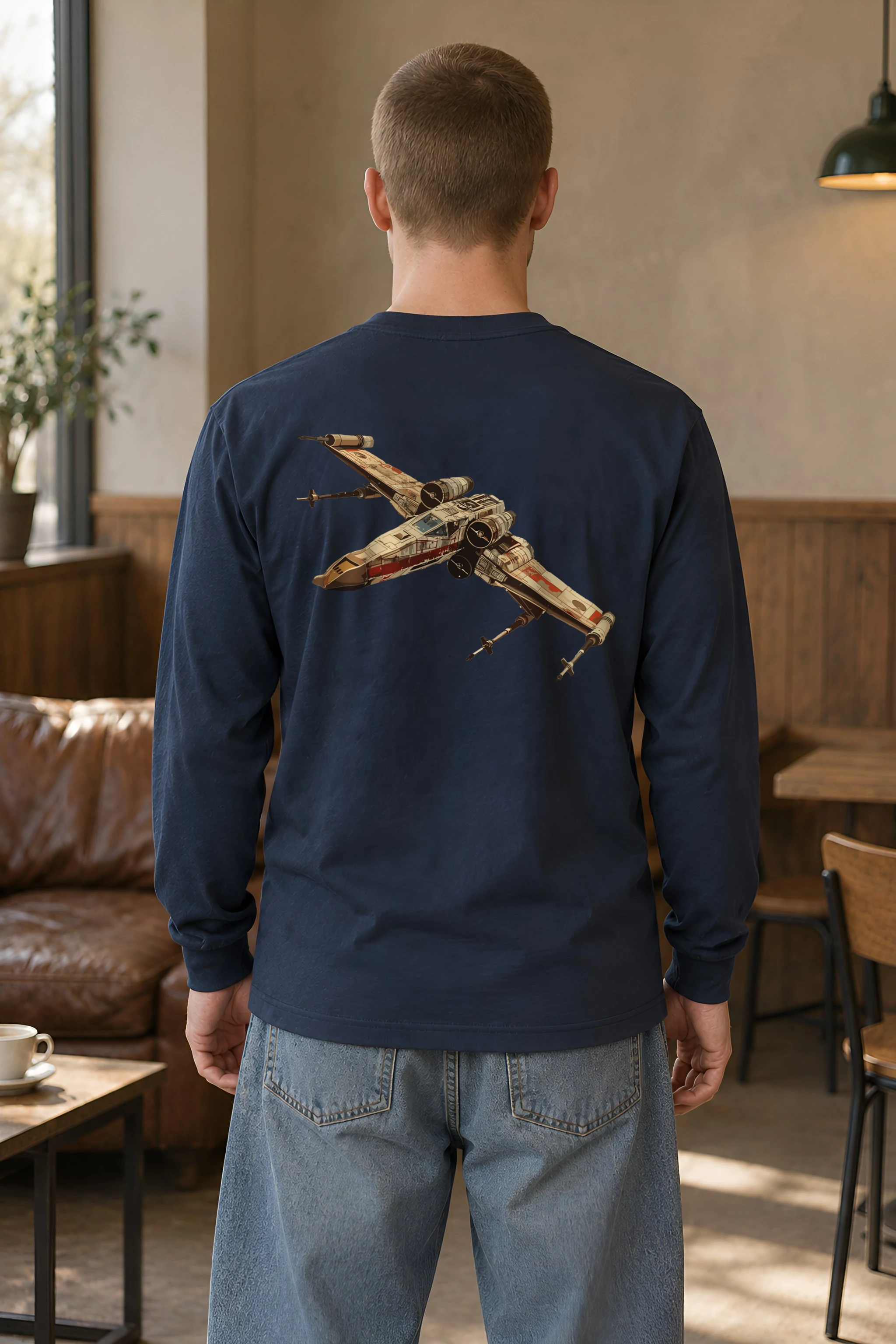 "X-Wing Technical Study" Unisex Longsleeve T-shirt
