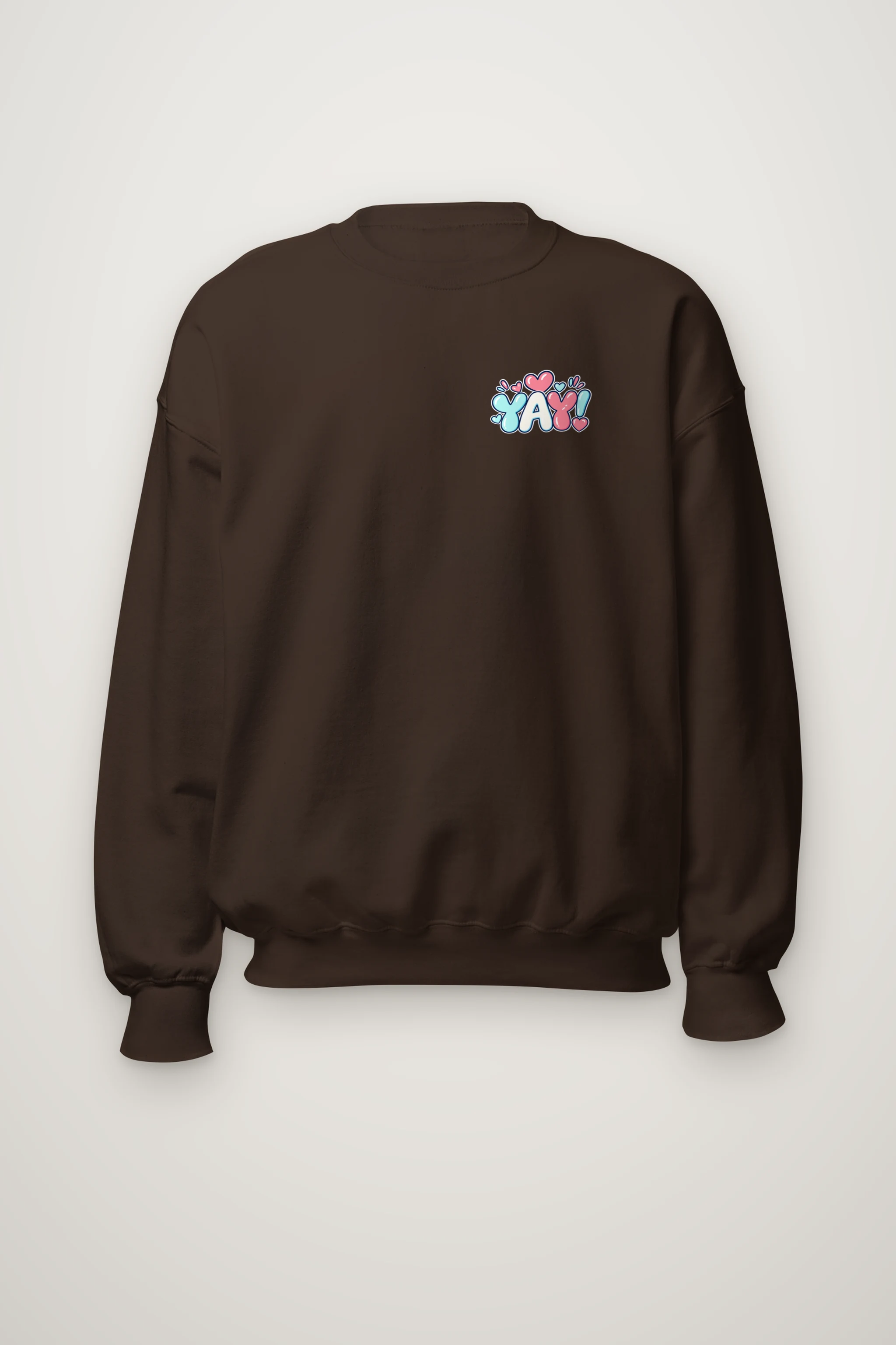 "YAY Selfie Girl" Heavy Blend Unisex Crewneck Sweatshirt