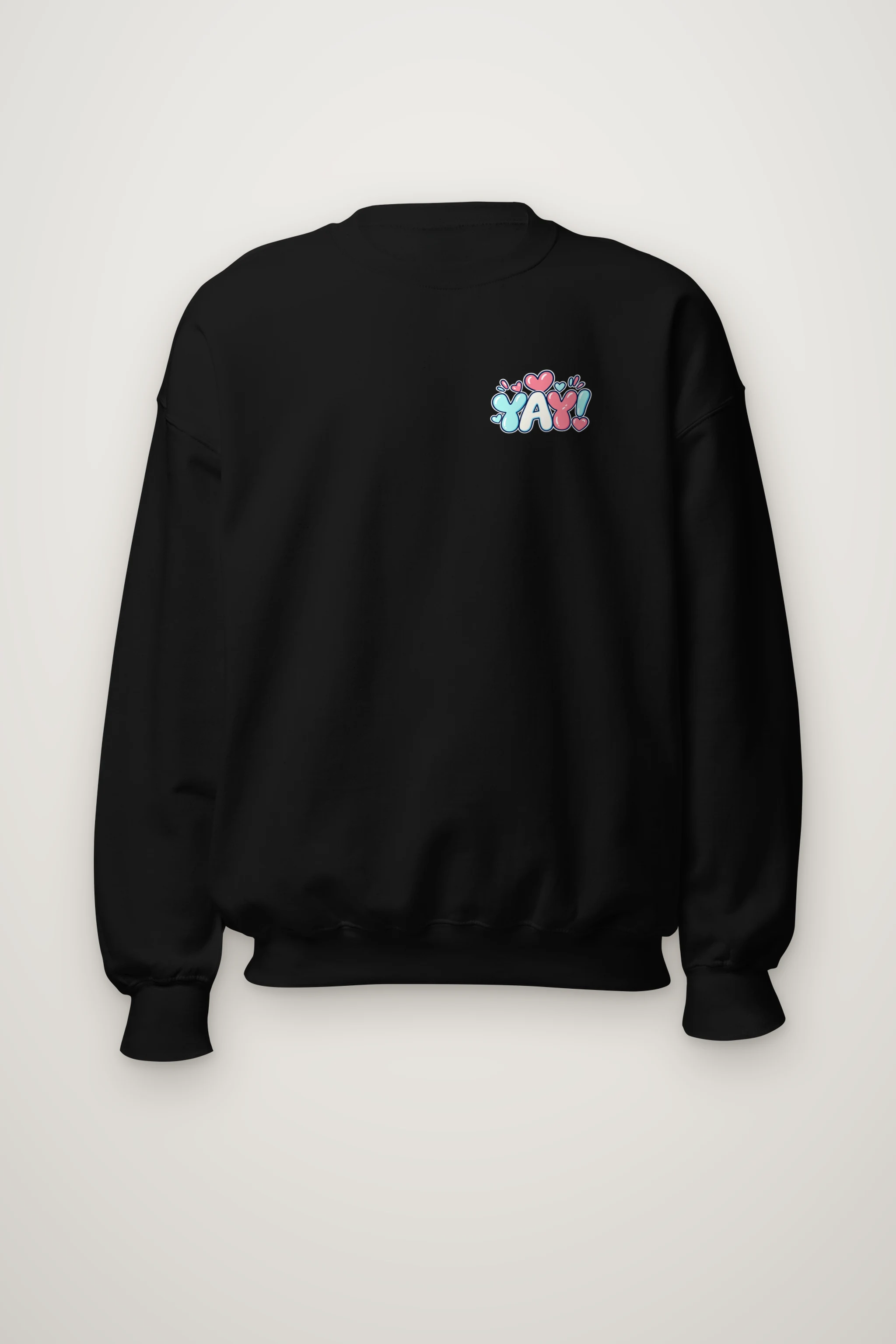 "YAY Selfie Girl" Heavy Blend Unisex Crewneck Sweatshirt