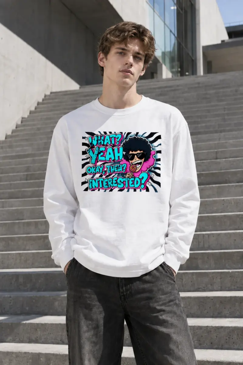 “Yeah Okay Then” Unisex Longsleeve T-shirt | Gildan 2400