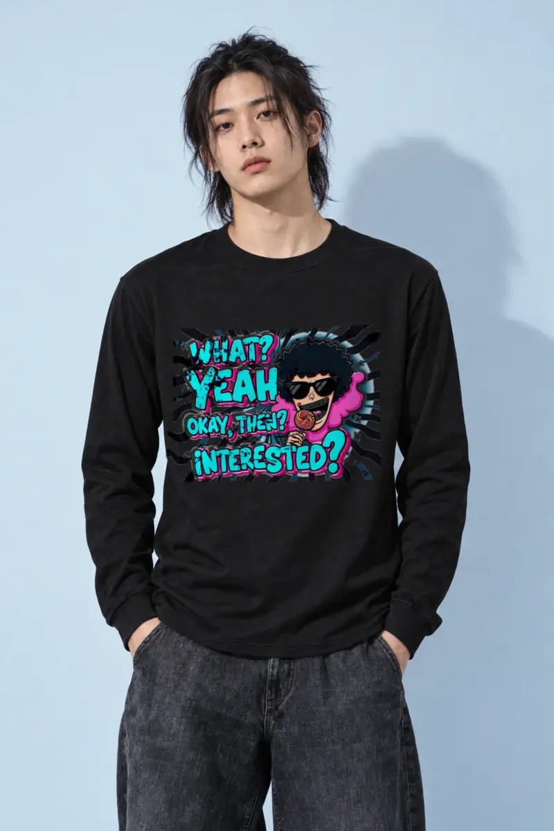 "Yeah Okay Then" Unisex Longsleeve T-shirt