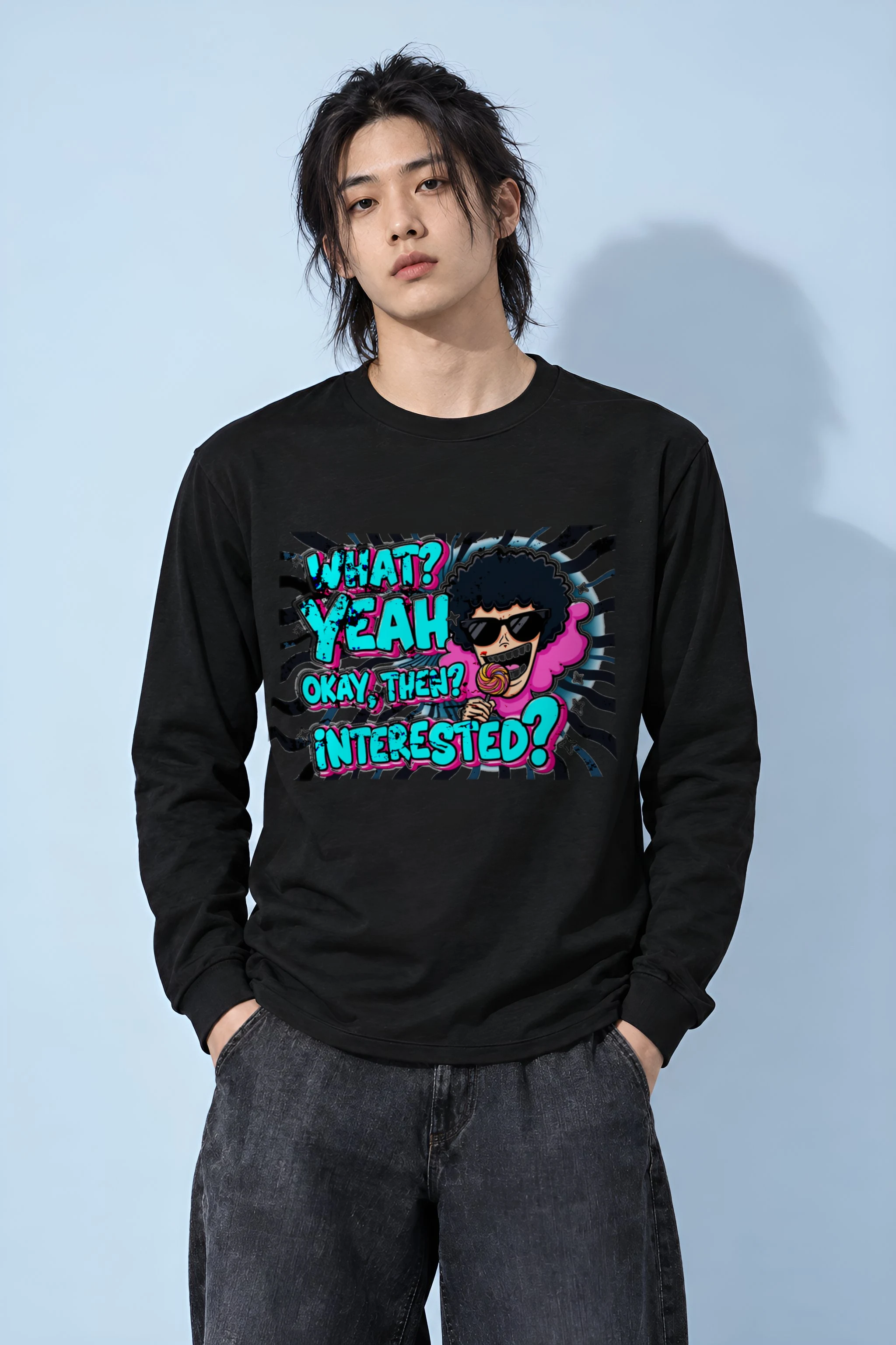 "Yeah Okay Then" Unisex Longsleeve T-shirt