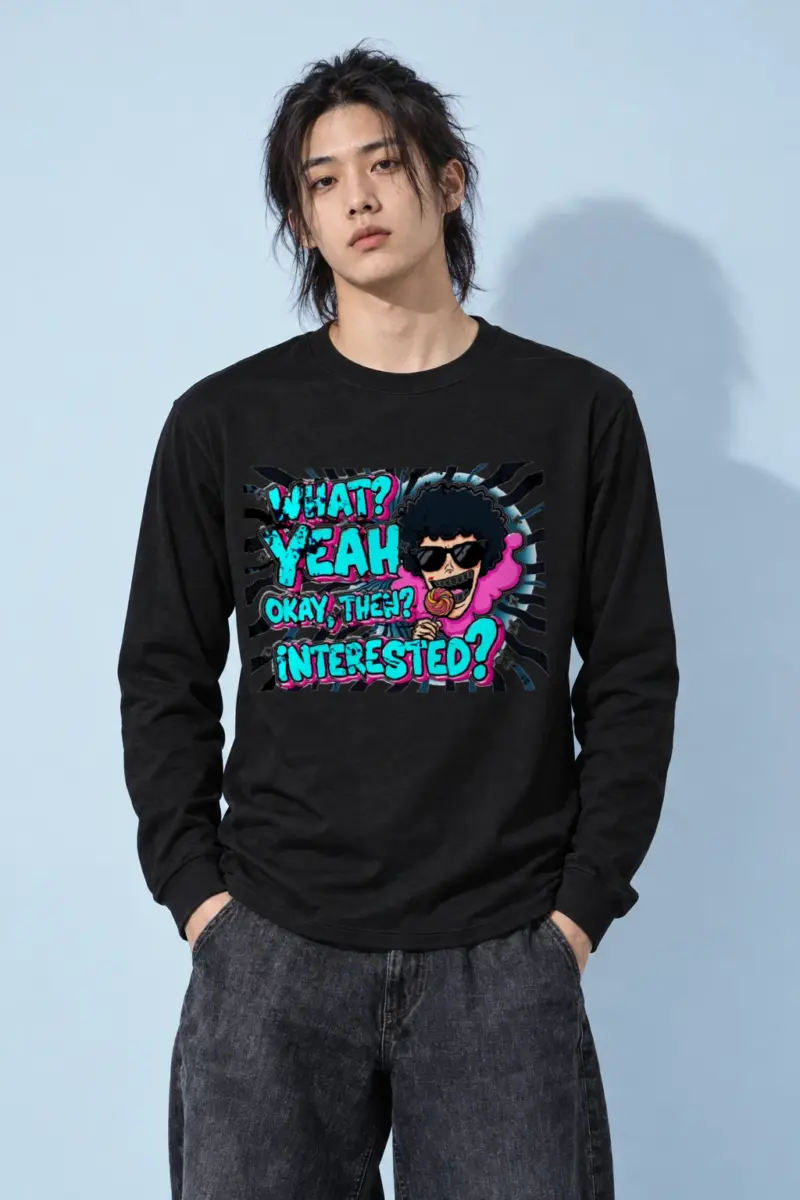 "Yeah Okay Then" Unisex Longsleeve T-shirt