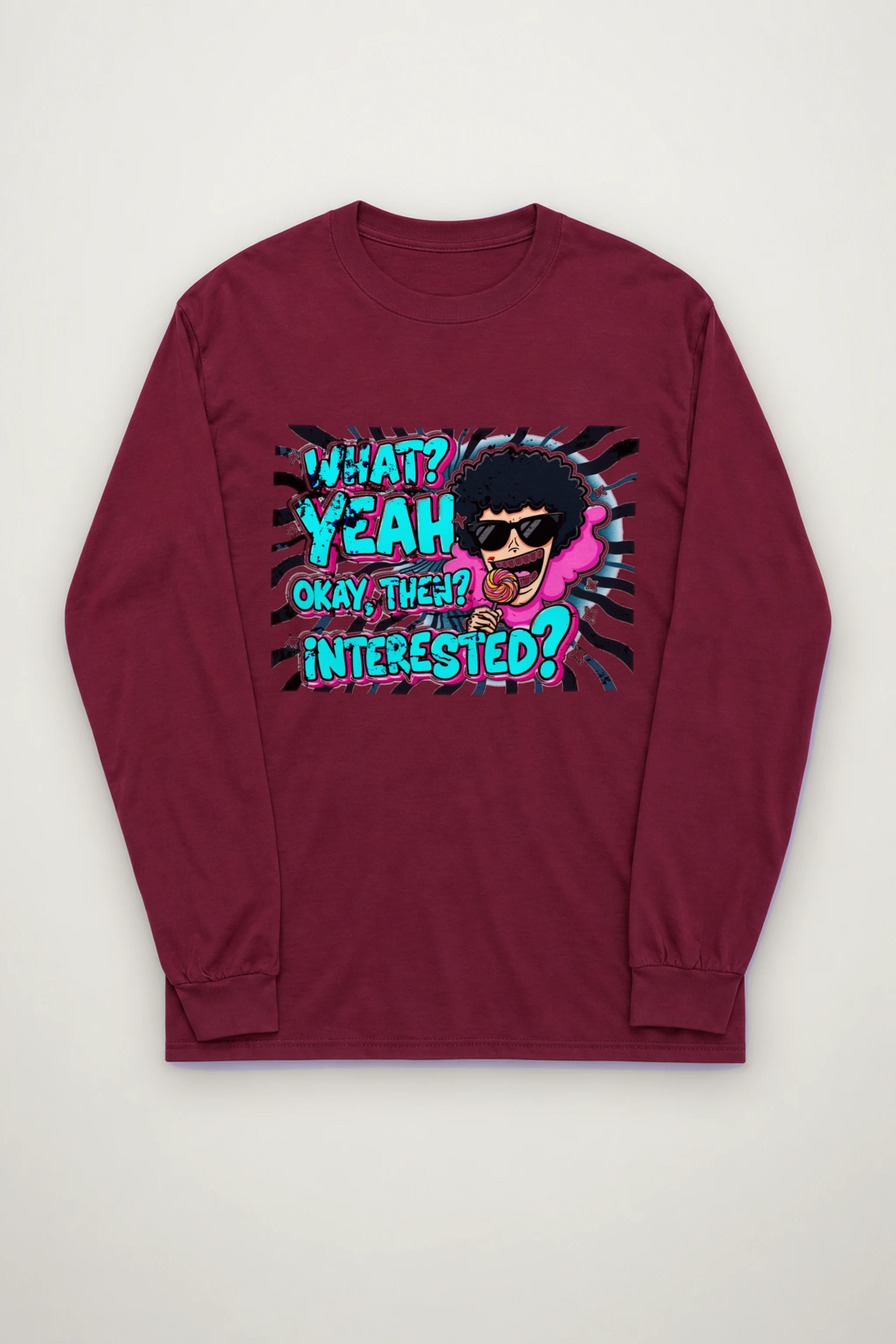 "Yeah Okay Then" Unisex Longsleeve T-shirt