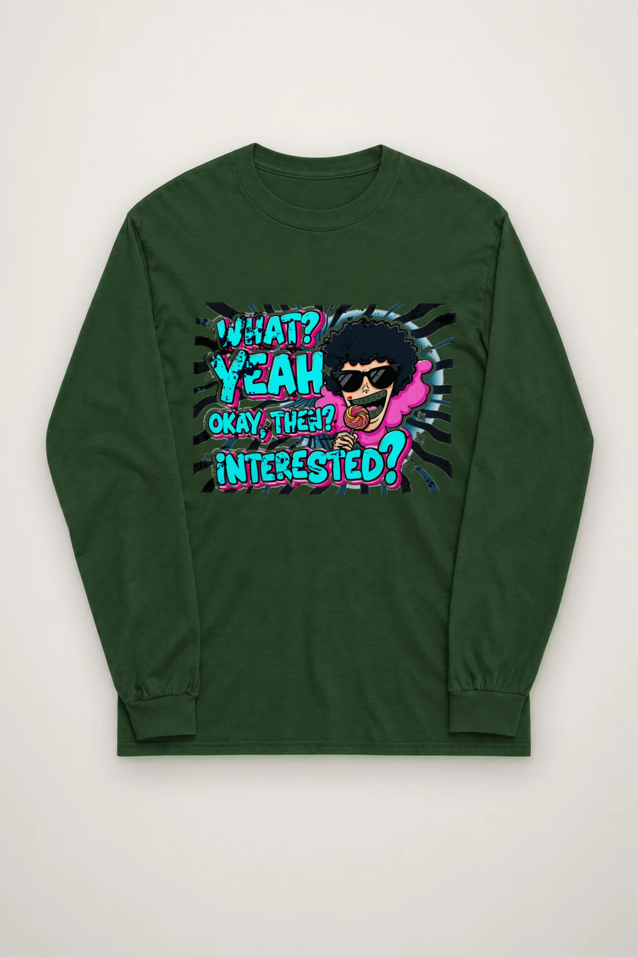 "Yeah Okay Then" Unisex Longsleeve T-shirt