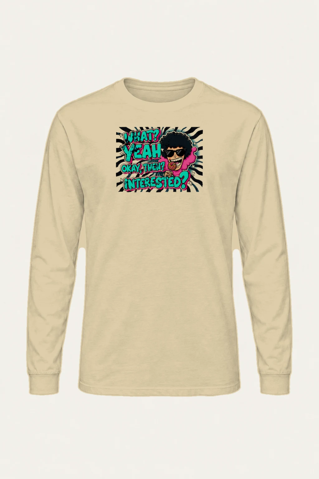 "Yeah Okay Then" Unisex Longsleeve T-shirt | Gildan 2400