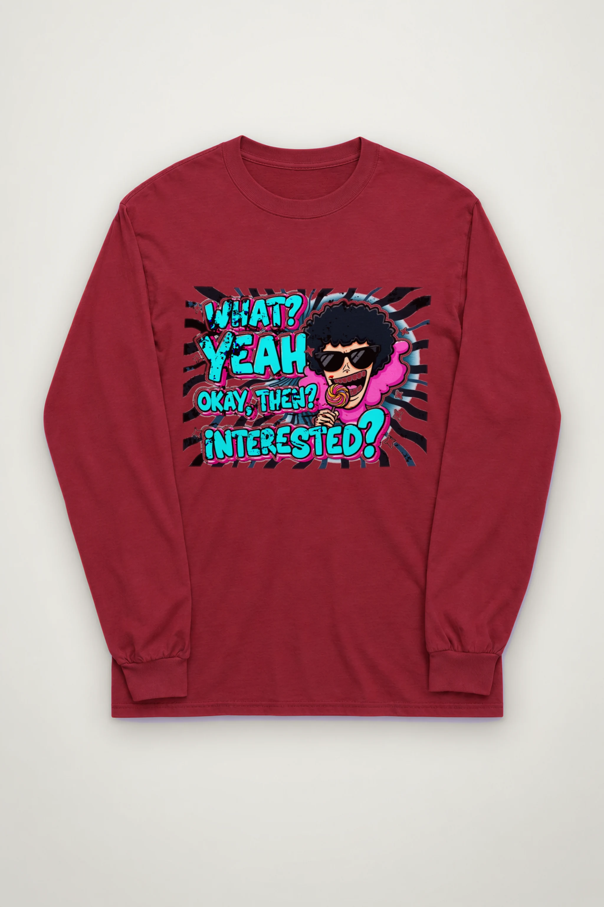 "Yeah Okay Then" Unisex Longsleeve T-shirt