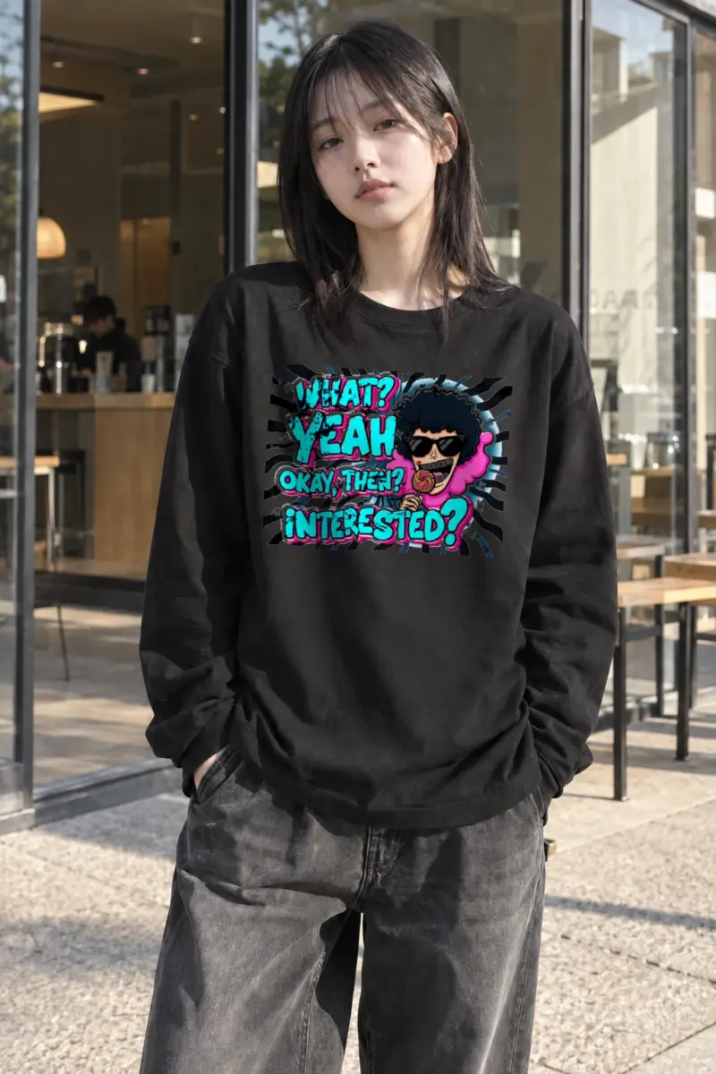 "Yeah Okay Then" Unisex Longsleeve T-shirt | Gildan 2400