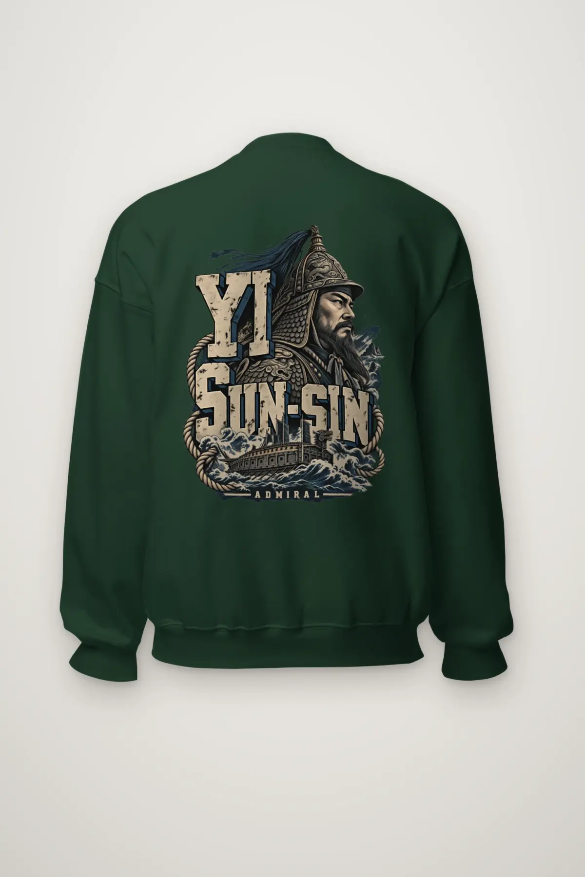 "Yi Sun-Sin Admiral" Heavy Blend Unisex Crewneck Sweatshirt