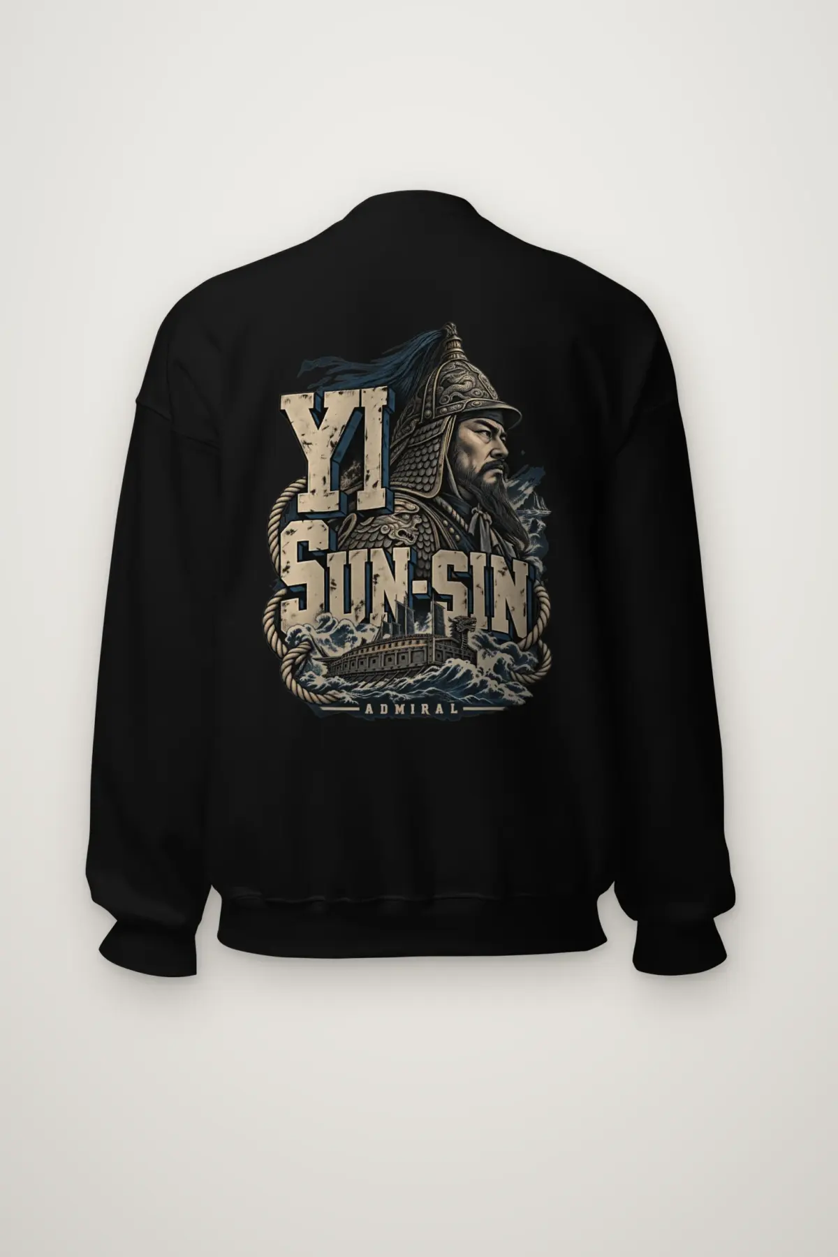 "Yi Sun-Sin Admiral" Heavy Blend Unisex Crewneck Sweatshirt