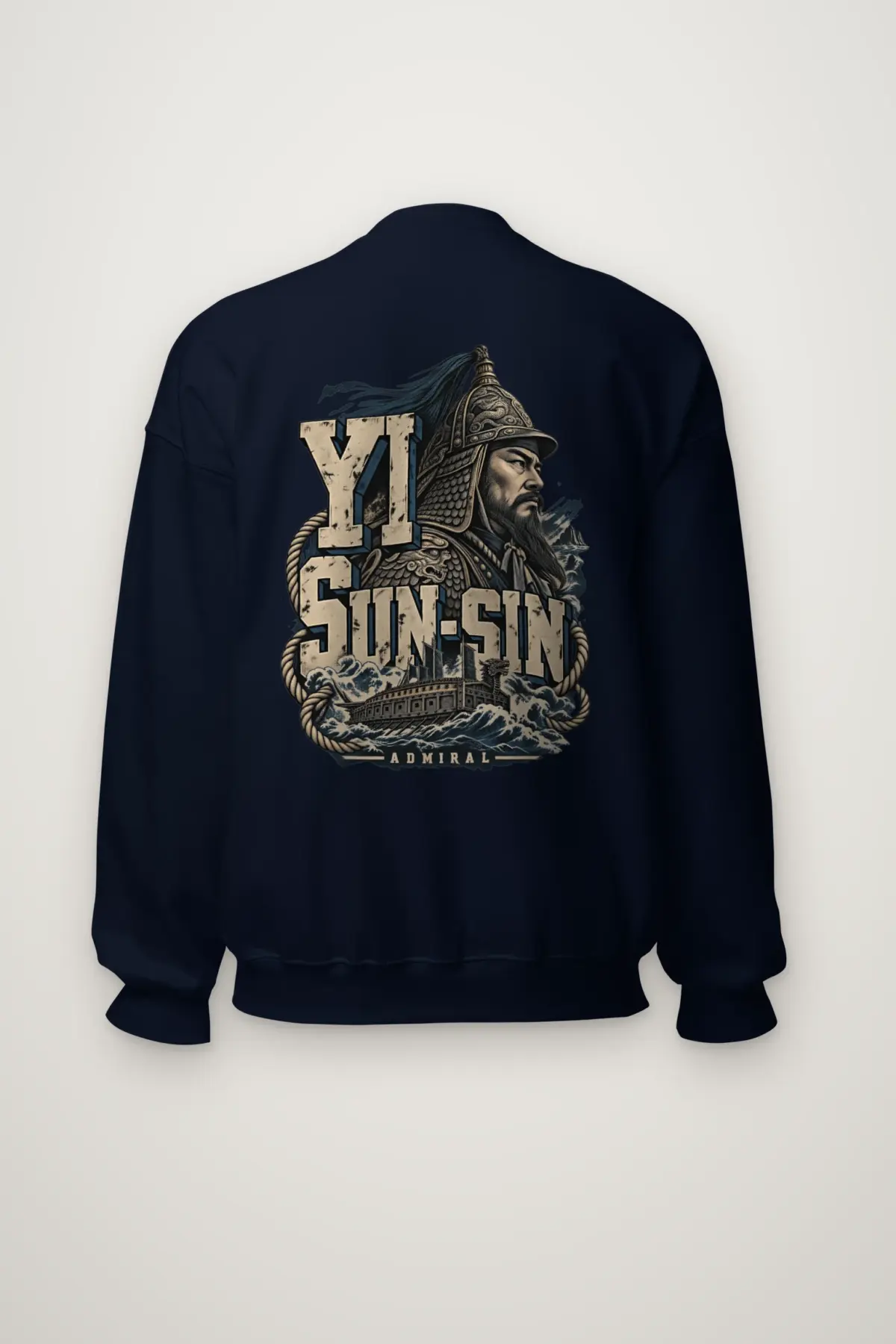"Yi Sun-Sin Admiral" Heavy Blend Unisex Crewneck Sweatshirt