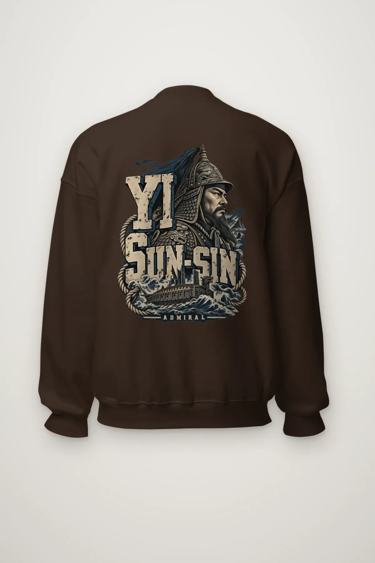 "Yi Sun-Sin Admiral" Heavy Blend Unisex Crewneck Sweatshirt