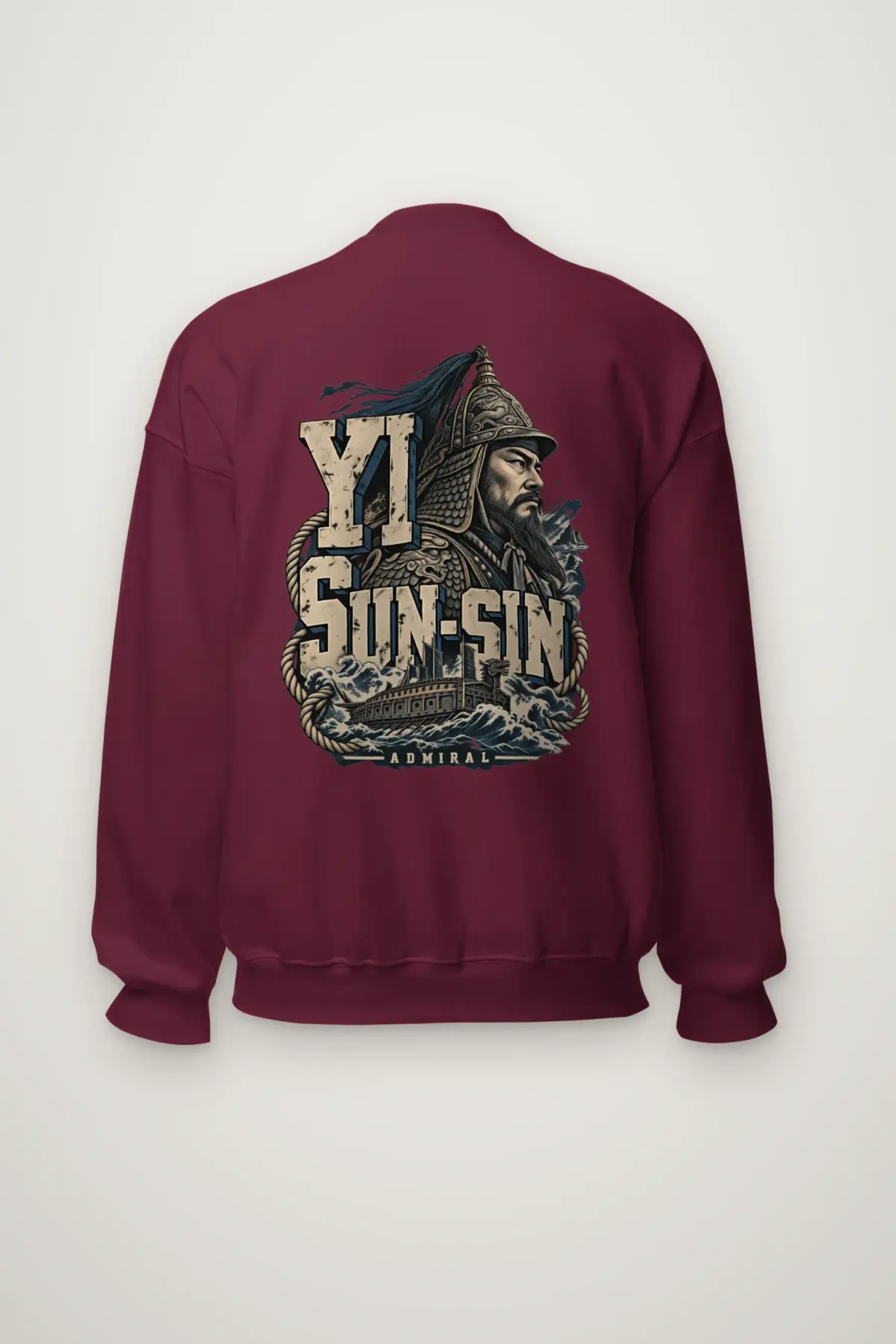 "Yi Sun-Sin Admiral" Heavy Blend Unisex Crewneck Sweatshirt