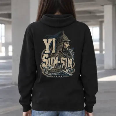 "Yi Sun-sin Admiral 이순신" Heavy Blend Unisex Pullover Hoodie