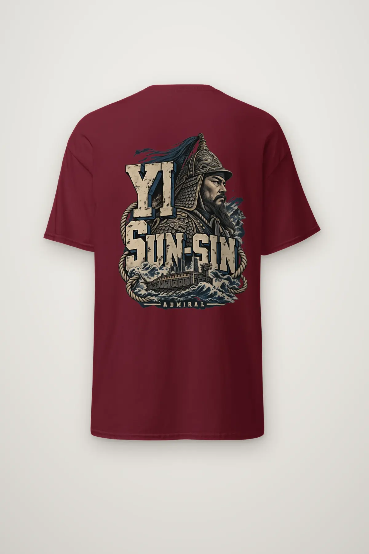 "Yi Sun-Sin Admiral" Heavyweight Unisex Crewneck T-shirt