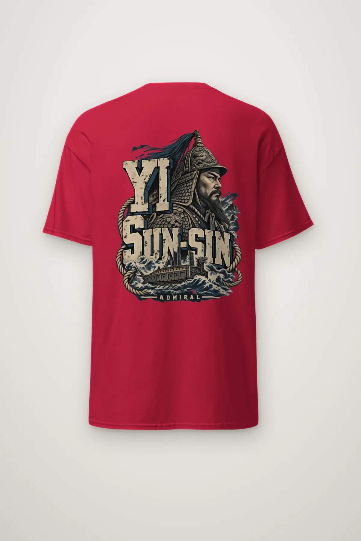 "Yi Sun-Sin Admiral" Heavyweight Unisex Crewneck T-shirt