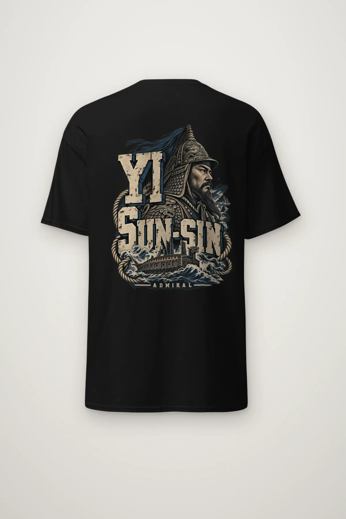 "Yi Sun-Sin Admiral" Heavyweight Unisex Crewneck T-shirt