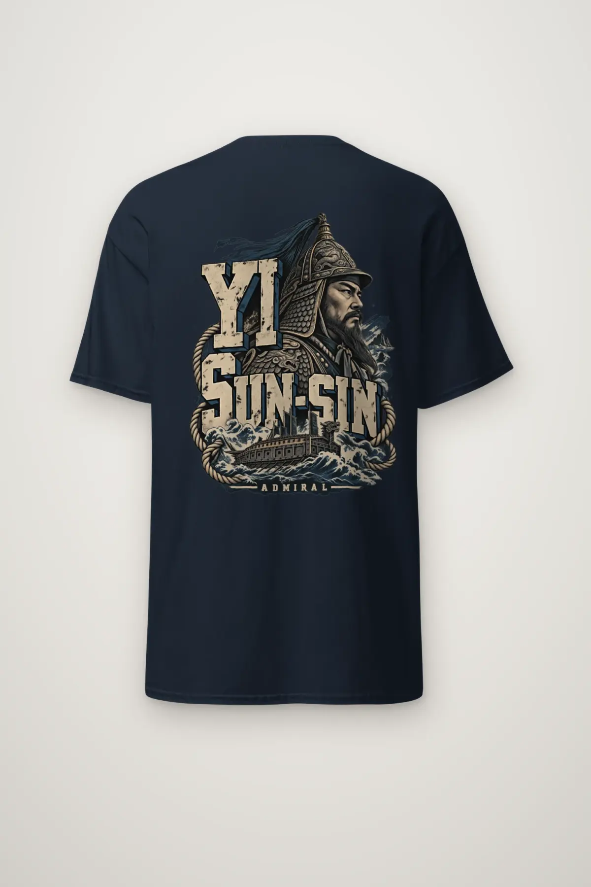"Yi Sun-Sin Admiral" Heavyweight Unisex Crewneck T-shirt