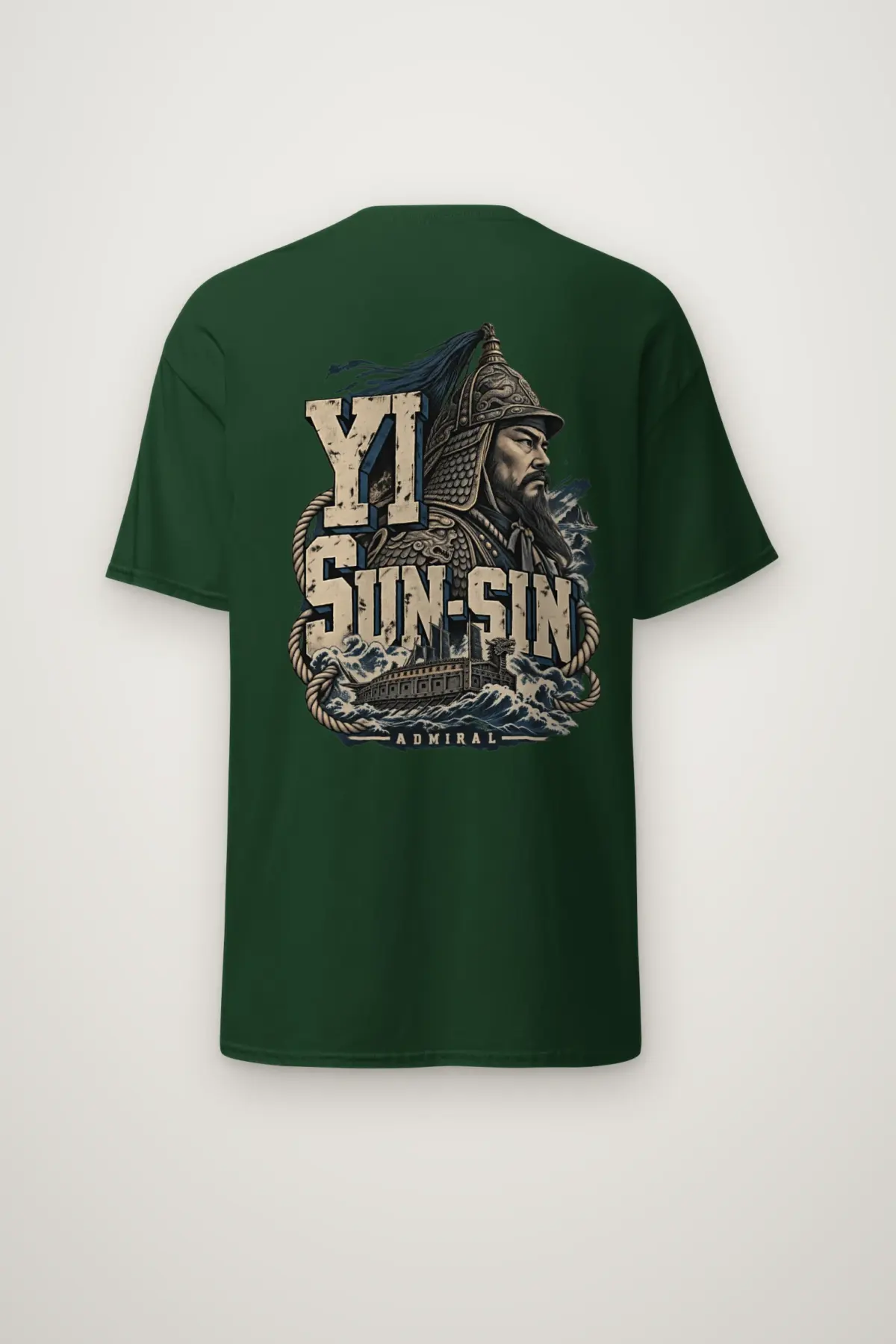 "Yi Sun-Sin Admiral" Heavyweight Unisex Crewneck T-shirt