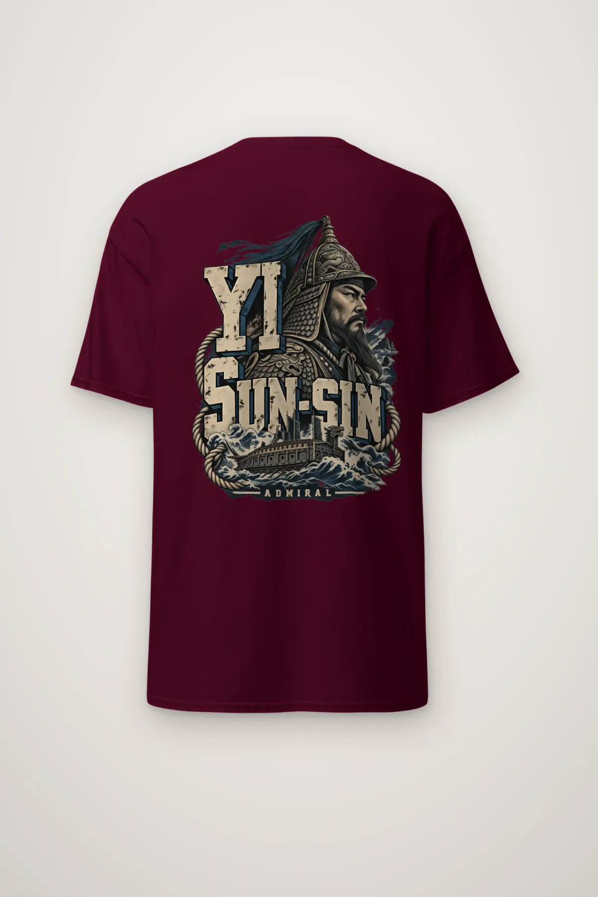 "Yi Sun-Sin Admiral" Heavyweight Unisex Crewneck T-shirt