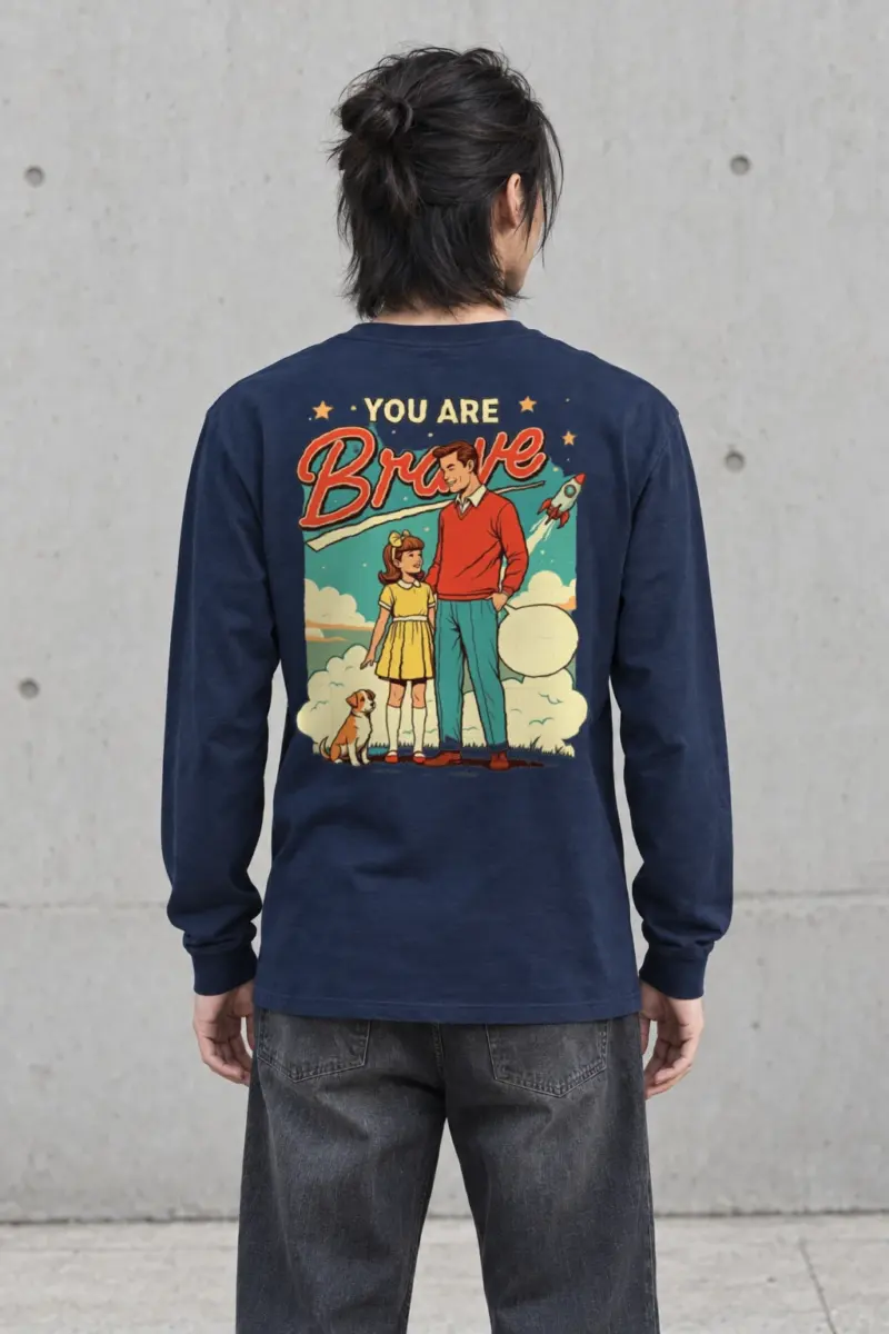 "You Are Brave" Unisex Longsleeve T-shirt