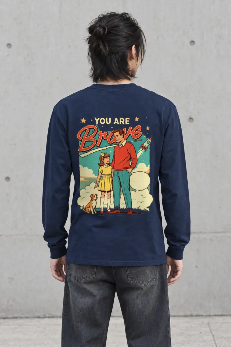 "You Are Brave" Unisex Longsleeve T-shirt