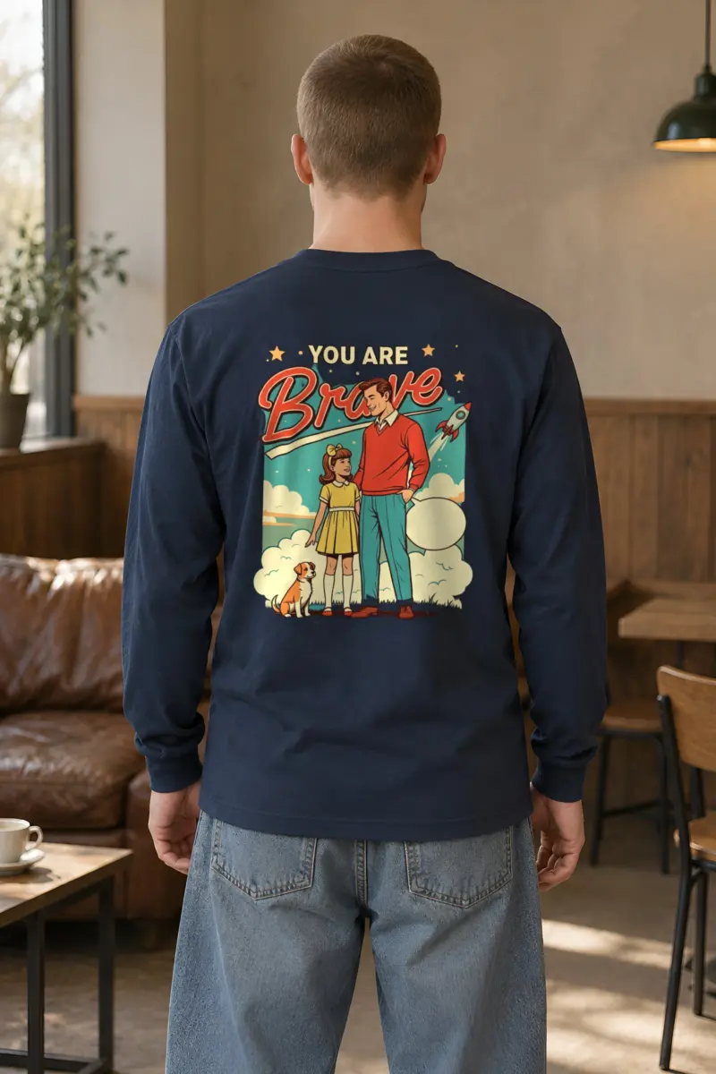 "You Are Brave" Unisex Longsleeve T-shirt
