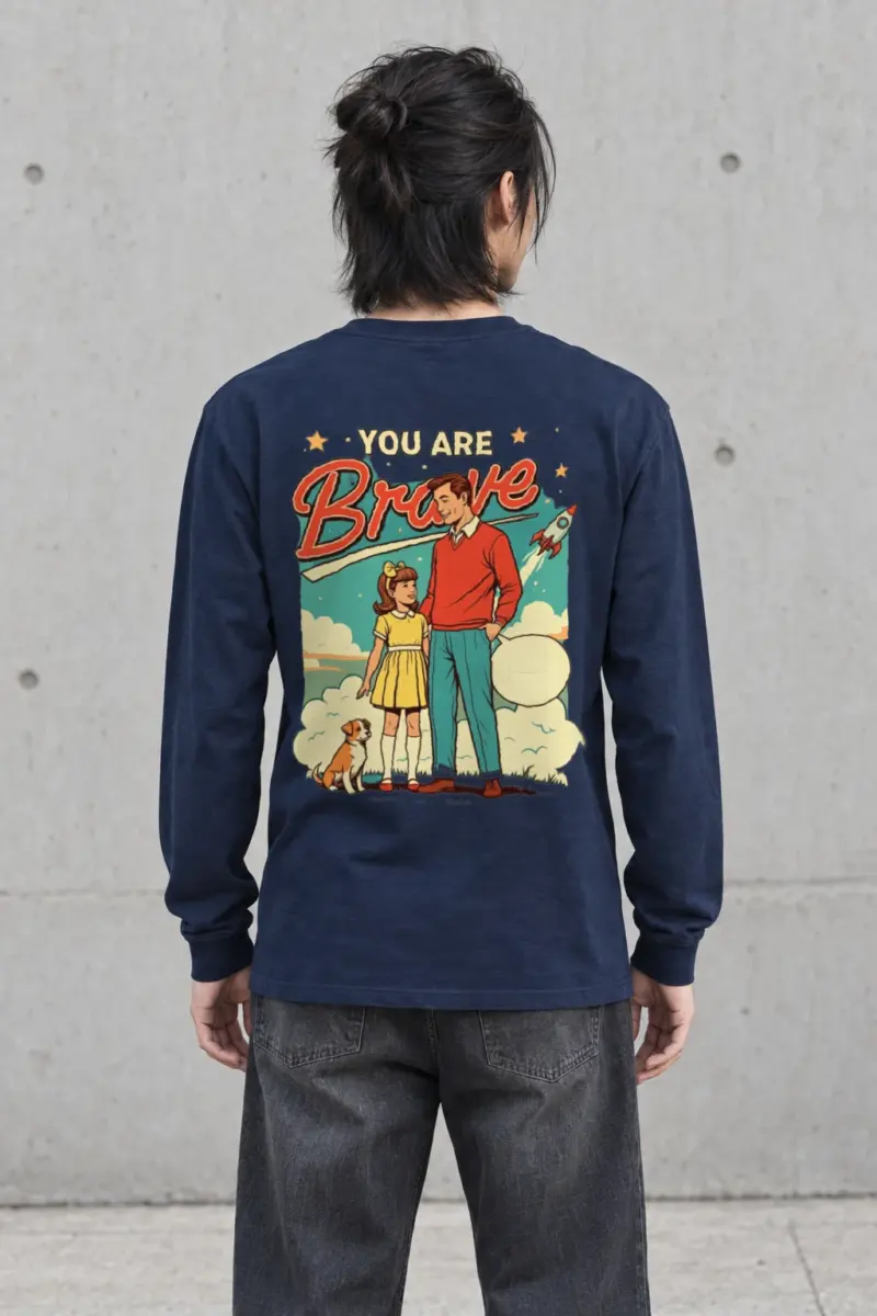 "You Are Brave" Unisex Longsleeve T-shirt