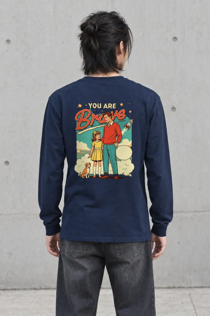 "You Are Brave" Unisex Longsleeve T-shirt