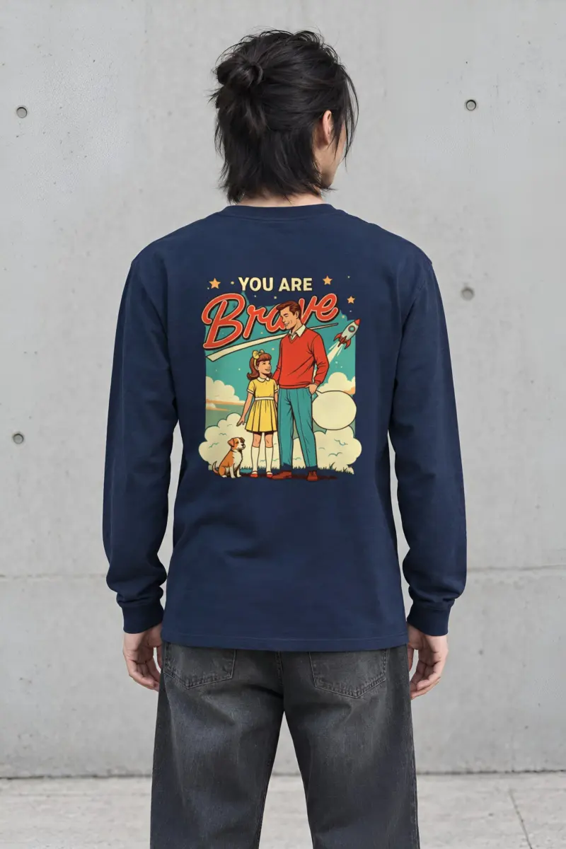 "You Are Brave" Unisex Longsleeve T-shirt