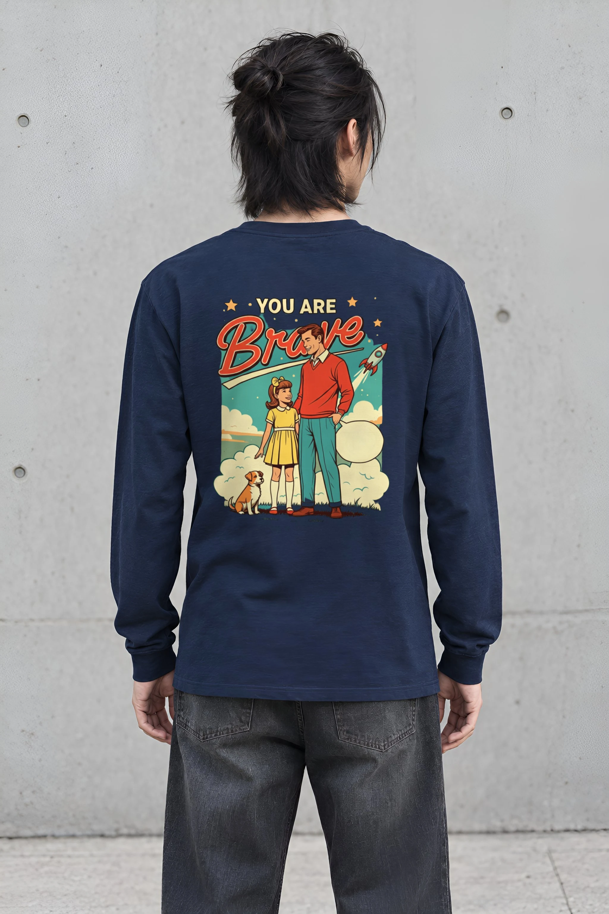 "You Are Brave" Unisex Longsleeve T-shirt