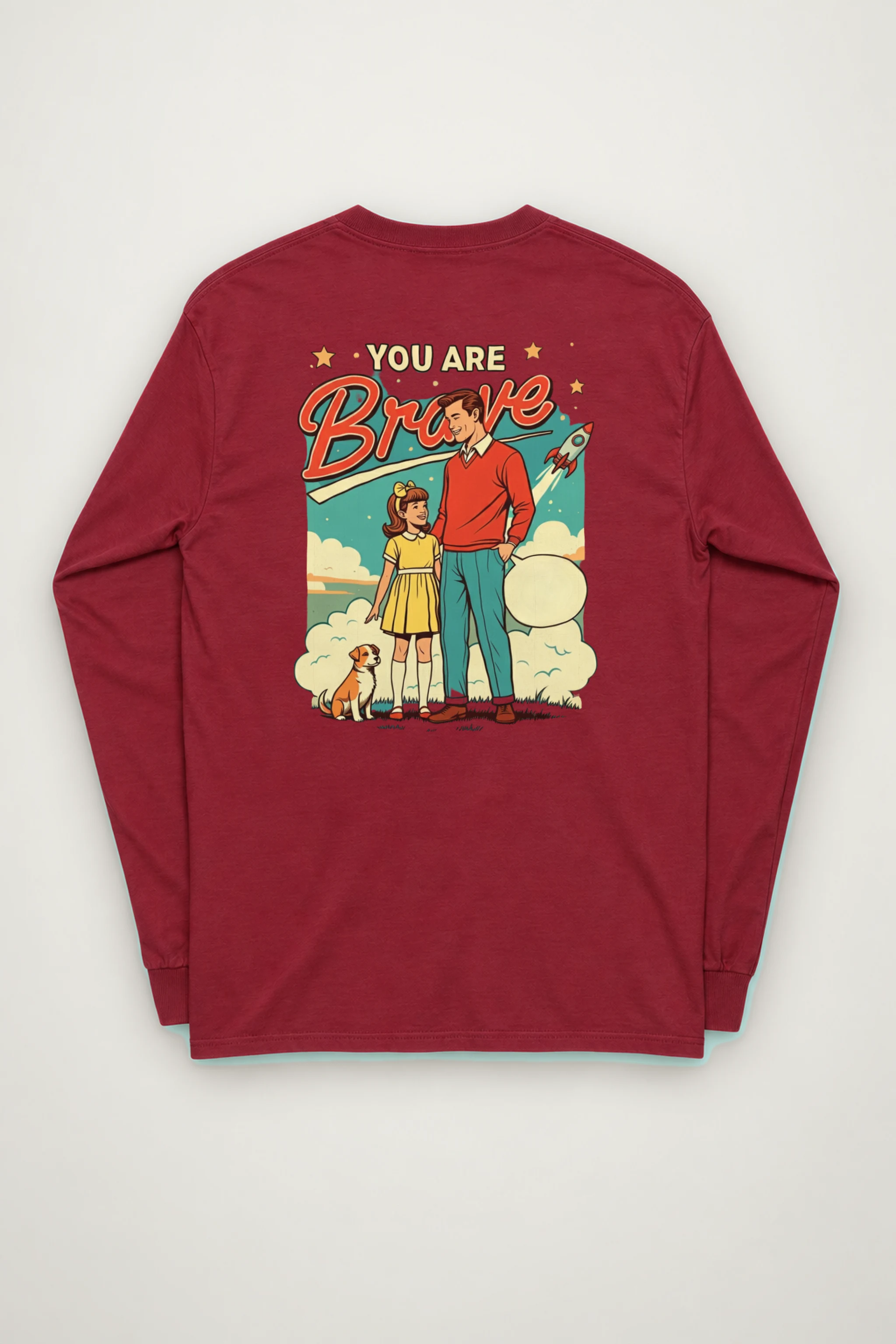 "You Are Brave" Unisex Longsleeve T-shirt