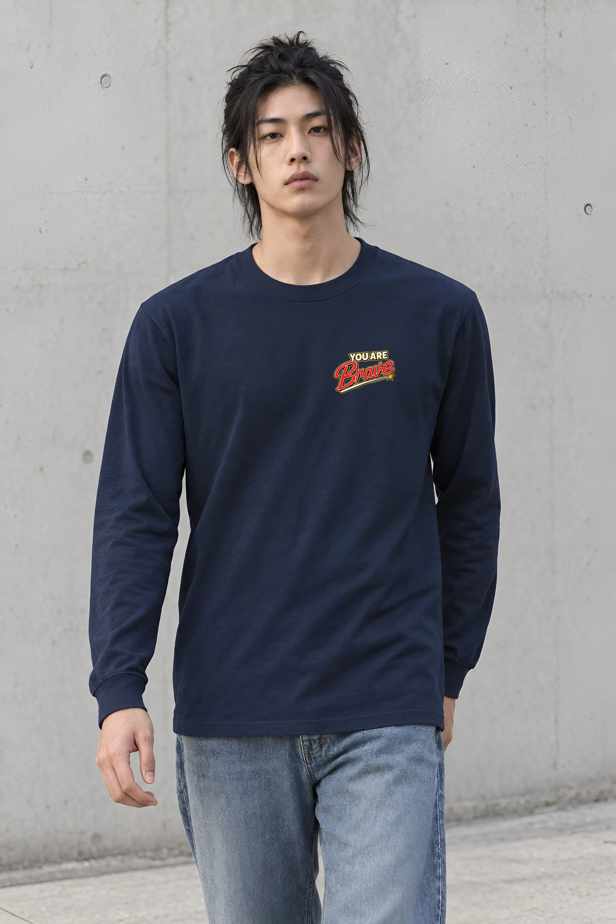 "You Are Brave" Unisex Longsleeve T-shirt
