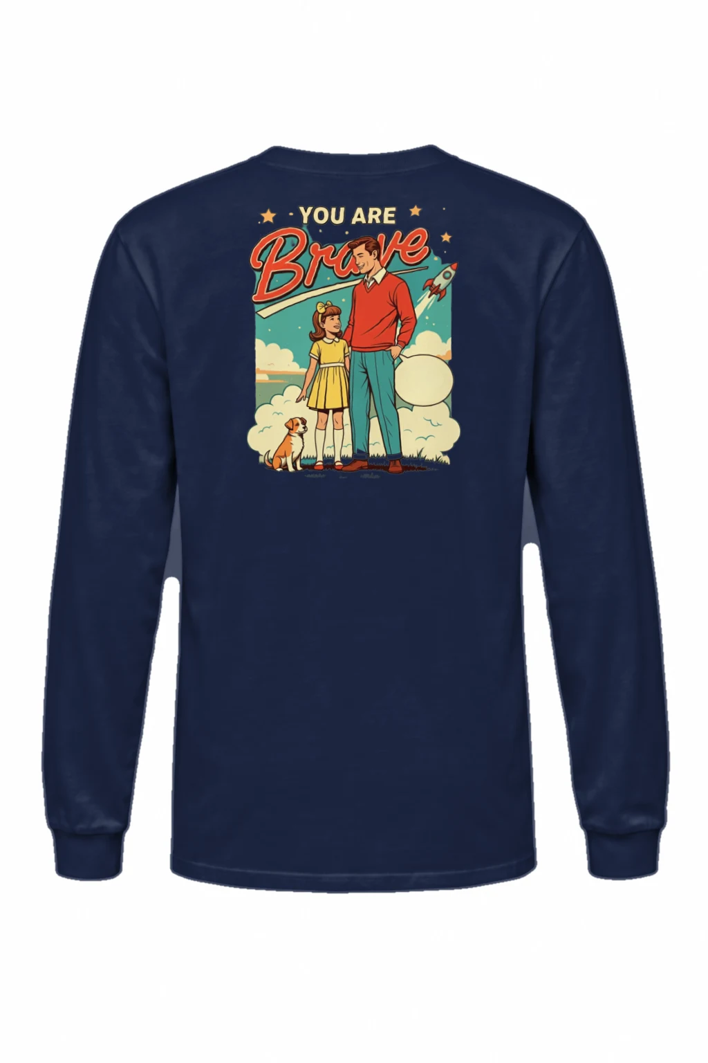 "You Are Brave" Unisex Longsleeve T-shirt | Gildan 2400